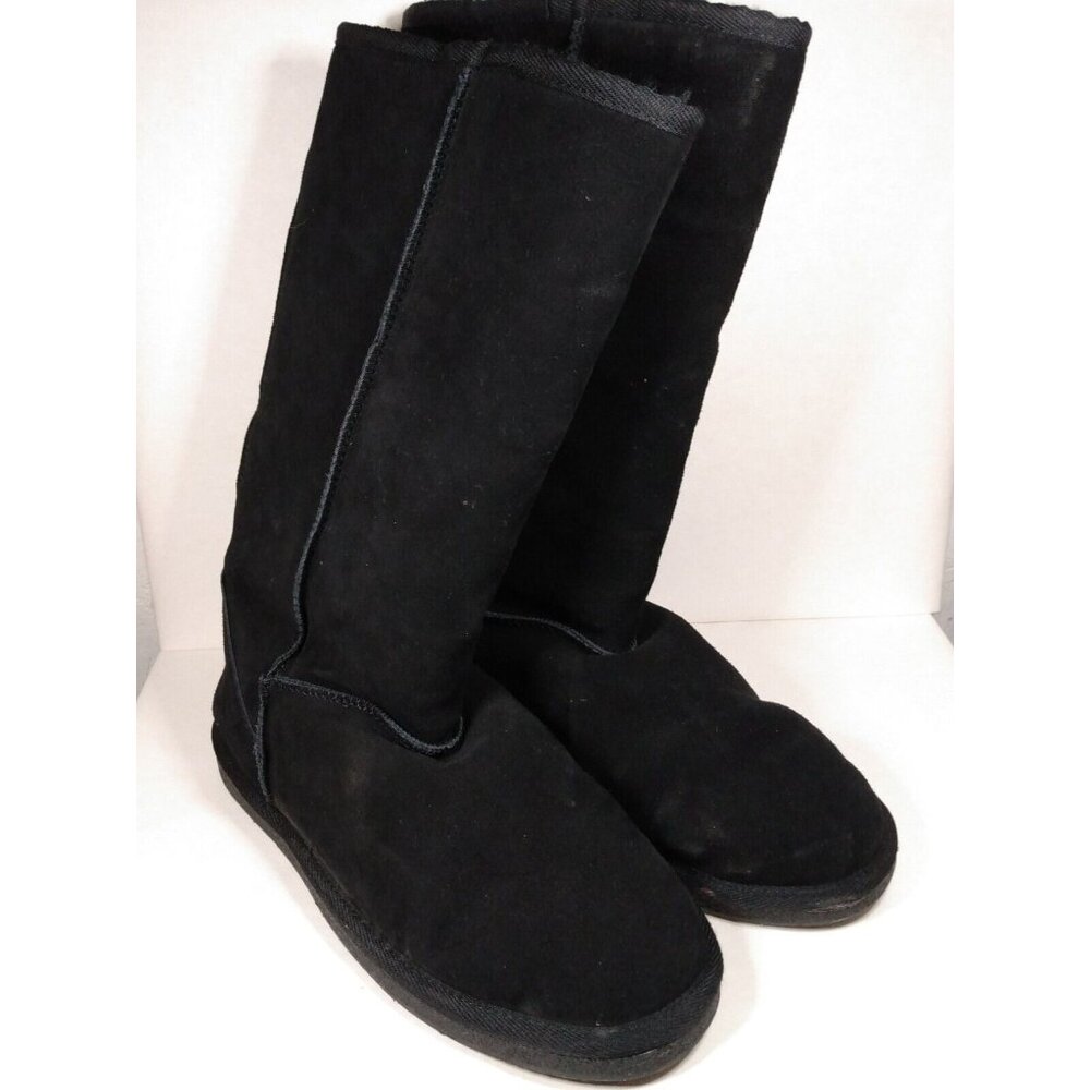 Alpine Design Maggie Women's Size 10 Black Suede Insulated Lined Boots